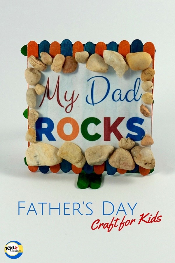 Dad Rocks Father’s Day Craft Smudge Studios